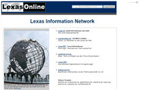 Desktop Screenshot of lexas.eu